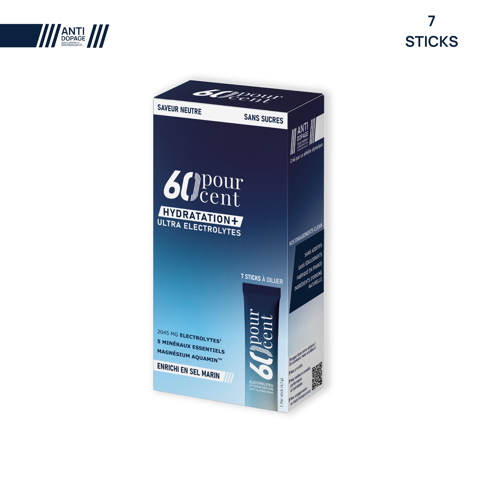 Électrolyte (7 sticks) - Hydratation
