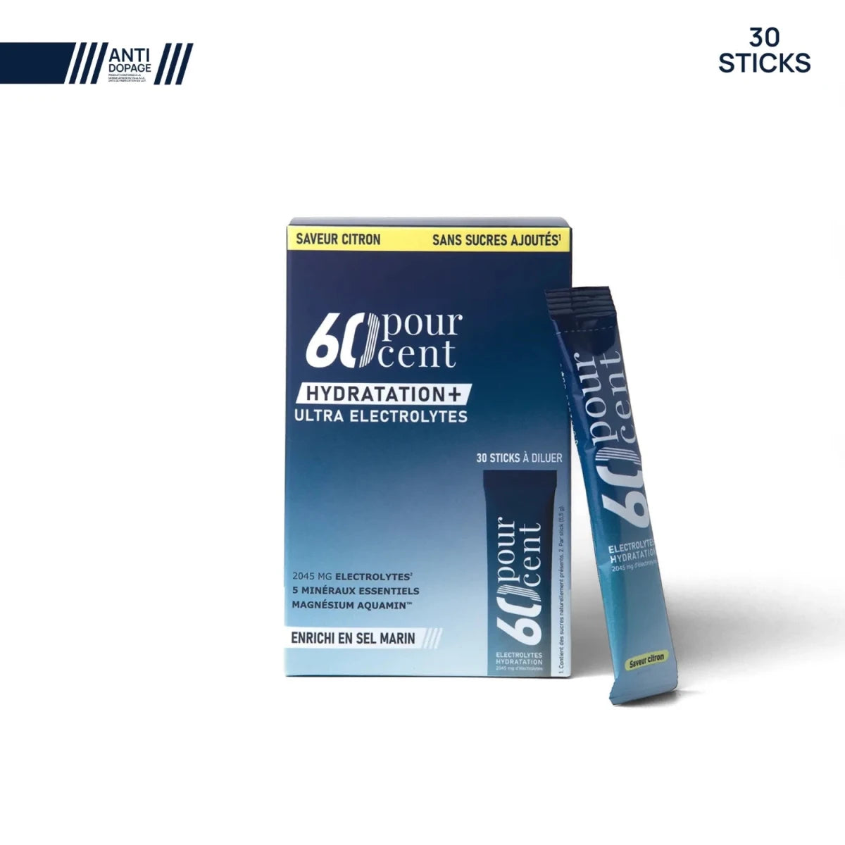 Électrolytes (30 sticks) - Hydratation